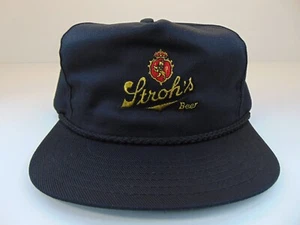 Stroh's Beer Hat Vintage - Picture 1 of 12