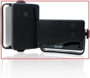 3.5" Outdoor Bluetooth Speakers 200W Waterproof 3-Way Wall Mount Loud System Pat - Picture 1 of 12