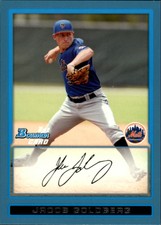 2009 (METS) Bowman Prospects Blue #BP65 Jacob Goldberg /500