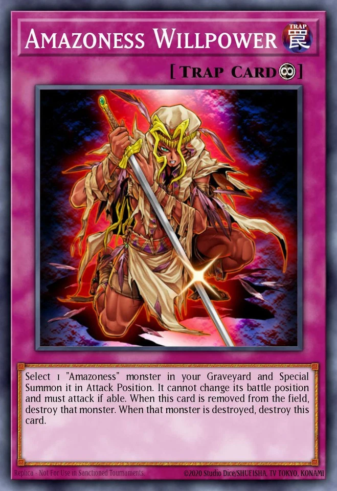 DREV-EN072 - Amazoness Willpower - Rare - Duelist Revolution - Image 1 of 1