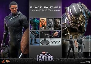 Hot Toys Black Panther 12.4 in Action Figure - MMS671