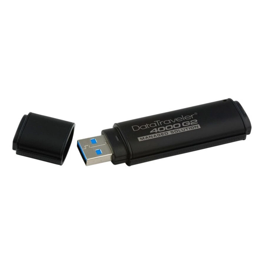 Kingston 16GB DataTraveler 4000 G2 Encrypted USB 3.0 FIPS140-2 DT4000G2DM/16GB - Image 1 of 1