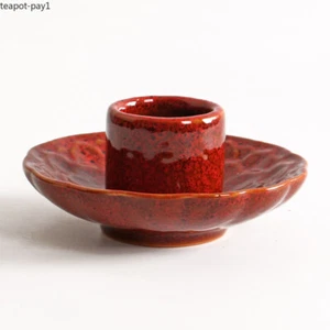 Lotus Holder Ceramic Sage Holder Incense Holder Ash Catcher Tray Incense Burner - Picture 1 of 10