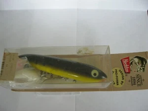 Vtg 1984 Heddon 4 1/4" Drop Zara Spook Walk the Dog Bull Frog Ebsco New in Box - Picture 1 of 5