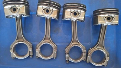 2008-2015 MITSUBISHI LANCER EVOLUTION 10 EVO X OEM Piston & Connecting Rods - Image 1 of 3