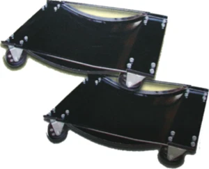1000lb Wheel Dolly Set 603 390 140mm T&E Tools TB4100 - Picture 1 of 1