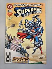 RARE DC UNIVERSE (DCU) LOGO VARIANT - SUPERMAN THE MAN OF TOMORROW #5 (1996)