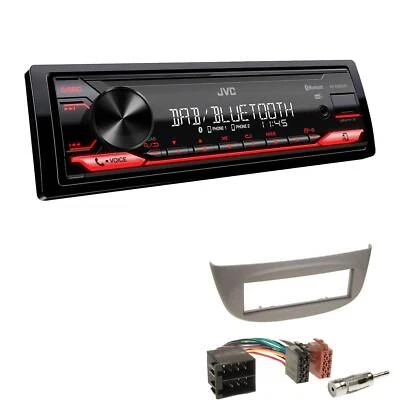 JVC Digital Auto Radio Bluetooth DAB+ USB für Renault Wind hellgrau - Bild 1 von 4