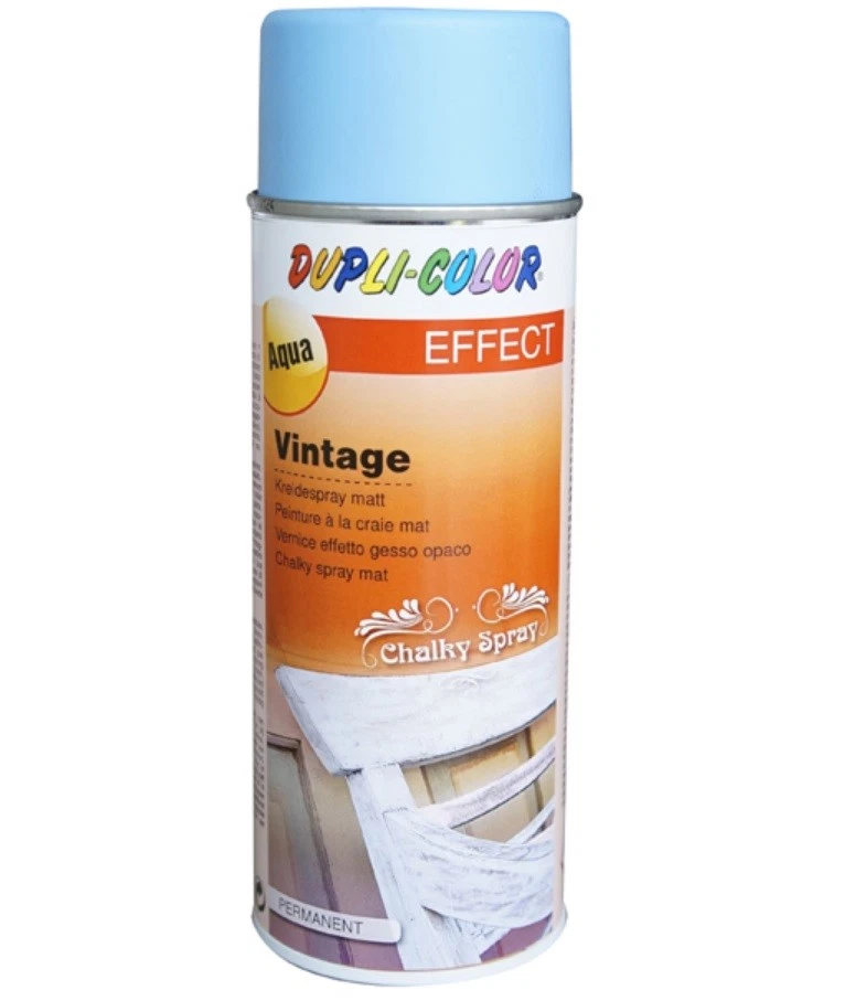 DUPLI COLOR spray effetto SHABBY CHIC VINTAGE chalk paint  decapato ultra opaca - Immagine 1 di 4