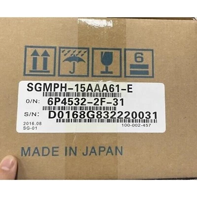 SGMPH-15AAA61-E Servo Motor New Expedited Shipping US Stock - Image 1 of 4