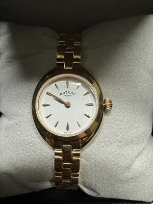 $239 Reloj de Vestir Pequeño Rotary Damas LB05016/02 Oro Rosa PVD Foto 1 de 4