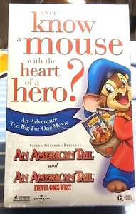 NEW - EVER KNOW A MOUSE WITH THE HEART OF A HERO DVD AN AMERICAN TAIL 1998 USA - Picture 1 of 7