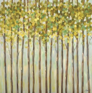 Different Shades of Green Libby Smart Art Print or Canvas Landscape Choose Size - Picture 1 of 1