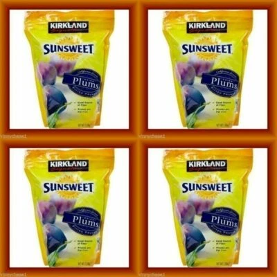 Kosher Kirkland 56 oz ea ciruelas secas dulces ciruelas pasas picadas fibra grasa envío gratuito Foto 1 de 2