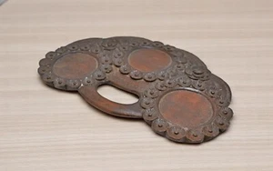Vintage Wooden Small Serving Tray Original Old Hand Carved - Picture 1 of 7