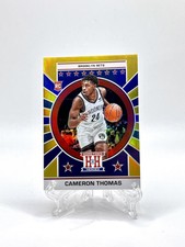 2021-22 Panini Chronicles Hometown Heroes CAMERON THOMAS Cam Gold Prizm RC /10