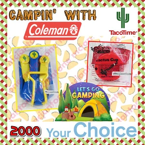 MIP Taco Time 2000 CAMPING MIT COLEMAN Cookout Camp Zubehör IHRE Spielzeug WAHL - Bild 1 von 6