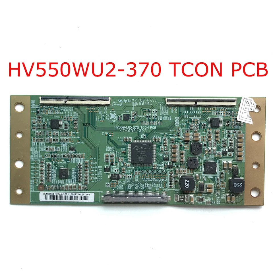 Placa T-con HV550WU2-370 TCON PCB 47-6021023 HV550FHB para HV550FHB-N20 Foto 1 de 4