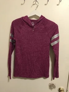 so authentic american heritage Girls Long Sleeve Shirt Hoodie - Picture 1 of 5