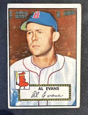 1952 Topps - Al Evans #152 Red Back F/G - Image 1 of 4