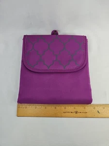 Von Maur Kulturbeutel Reisetasche Accessoire Etui Lila Make-up Aufbewahrung Neu Ohne Etikett! - Bild 1 von 8