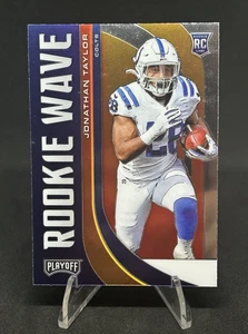 Jonathan Taylor - RC - All-Pro RB - Rookie Wave - 2020 Panini Playoff # RW-16 - Picture 1 of 10