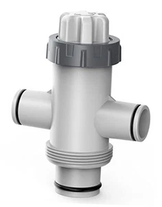 Split Swimming Pool Hose Plunger Valve, 2 in 1 Hose Plunger Valve Swimming  - Picture 1 of 7