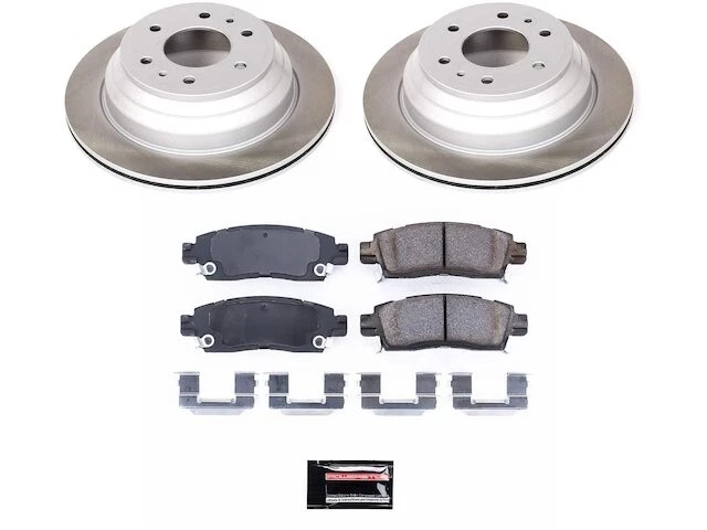 Kit de pastillas de freno y rotor para Rainier SSR Trailblazer EXT Envoy XL XUV JY32T1 Foto 1 de 1