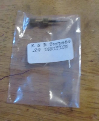 K&B TORPEDO 29 IGNITION MODEL AIRPLANE ENGINE - NOS needle valve - Image 1 of 4