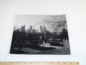 Vintage B&W 8 X 10 Photo Central Park New York City - Pic #2 - Picture 1 of 3