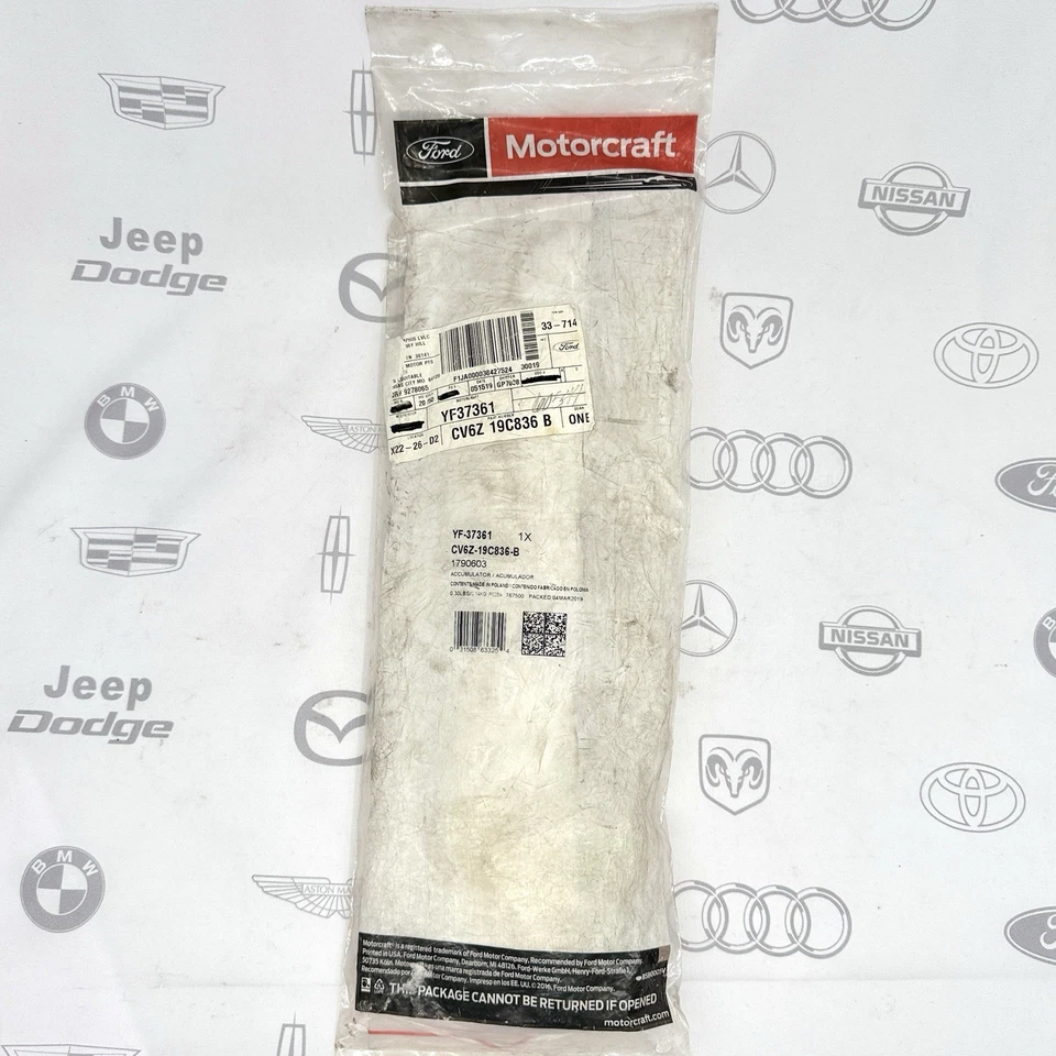 Nuevo acumulador de aire acondicionado Ford Transit Connect Motorcraft 2014-2018 OEM YF-37361 Foto 1 de 4