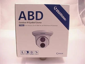 Cúpula globo ocular IR exterior USAVision UVS-ABD1300 NUEVO se envía el mismo día - Imagen 1 de 4