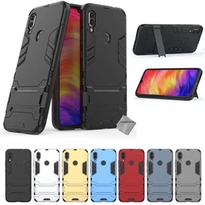Housse etui coque rigide anti choc pour Xiaomi Redmi Note 7 + verre trempe - Photo 1 sur 4