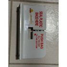 Novem InnoSeal Manual Plastic Bag Tape Sealer Countertop Gray Untested