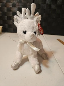 TY Beanie Baby - SNOCAP the Christmas Reindeer Dated 2010 Stuffed Animal Toy (G - Picture 1 of 6