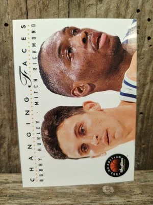 93-94 SkyBox #314 Changing Faces Bobby Hurley/Mitch Richmond Sacramento Kings - Image 1 of 2
