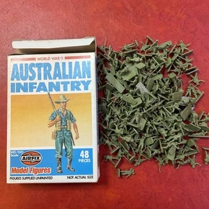 Airfix 01700 HO/OO Toy Soldiers AUSTRALIAN INFANTRY 48+ figures WWII - Picture 1 of 5