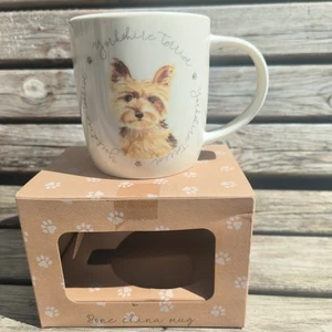 Brand New Best Of Breed Dog Yorkshire Terrier Yorkie Mug Cup - Bone China - Picture 1 of 8
