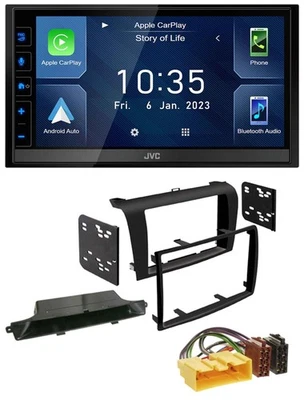 JVC DAB Bluetooth MP3 USB 2DIN Autoradio für Mazda 3 (2003-2009) - Bild 1 von 4