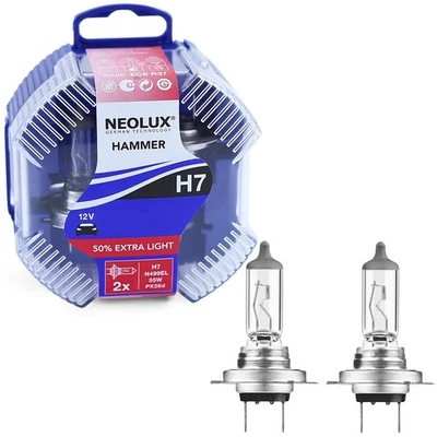 H7 55W 12V  Autolampen Extra Light +50% Leuchtmittel NEOLUX von Osram 2 Stück - Bild 1 von 4