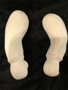 CERAMIC BISQUE ARMS  DOLL PARTS unpainted  READY TO PAINT  NEW U-PAINT - Picture 1 of 6