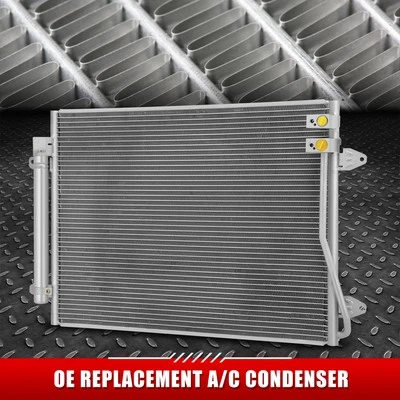 For 17-21 Volkswagen Passat Factory Style Aluminum A/C AC Condenser Assembly - Image 1 of 4