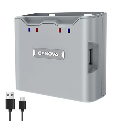 CYNOVA DJI Mini 4K Battery Charger, DJI Mini 4K Two-Way Charging Hub DJI Mini 2 Batt...