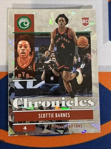 Chronicles Scottie Barnes Green Ice 2020-21 Panini Fanatics #47 Rookie Toronto - Imagen 1 de 2