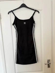 Adidas Orignal three stripe Strap Dress Size 8 - Picture 1 of 7