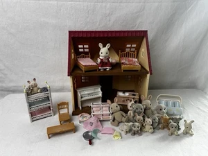 Calico Critters techo rojo acogedor casa de inicio piezas adicionales - Imagen 1 de 10