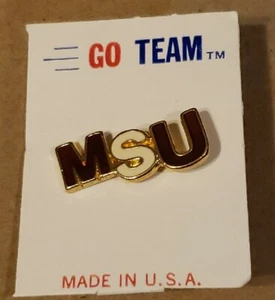 Go Team MSU Reversstift 1"" x 5/16"" kastanienbraun/weiß - Bild 1 von 2