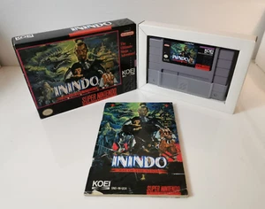 Inindo: The Way of the Ninja (Super Nintendo SNES, 1993) Authentic - Tested - Picture 1 of 20