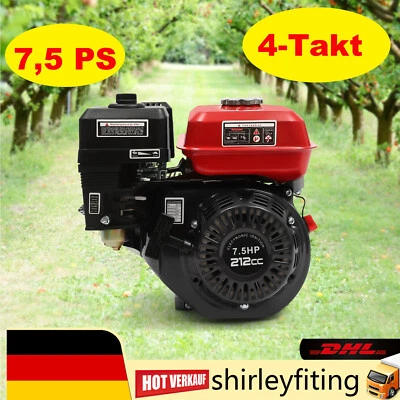 7,5 PS 4 kW GX200 Benzinmotor Standmotor Kartmotor 4Takt 1 Zylinder Benzinmotor - Bild 1 von 4