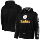 Pittsburgh Steelers 2022 Newest Salute to Service Therma Men's Pullover Hoodie